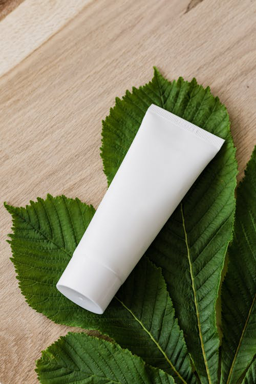 Close-up view of a high-end cosmetic tube