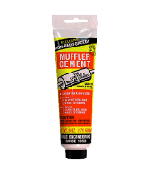 A red and yellow tube for cement.