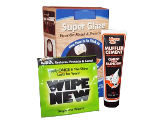 A couple of products packaged properly.