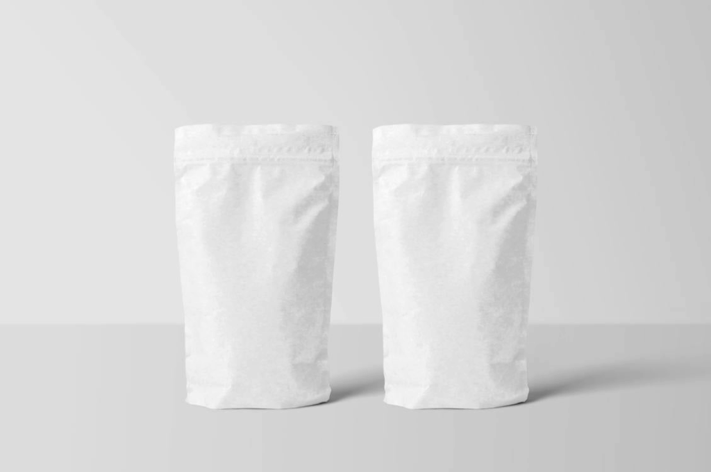 Two pouches in plain packaging