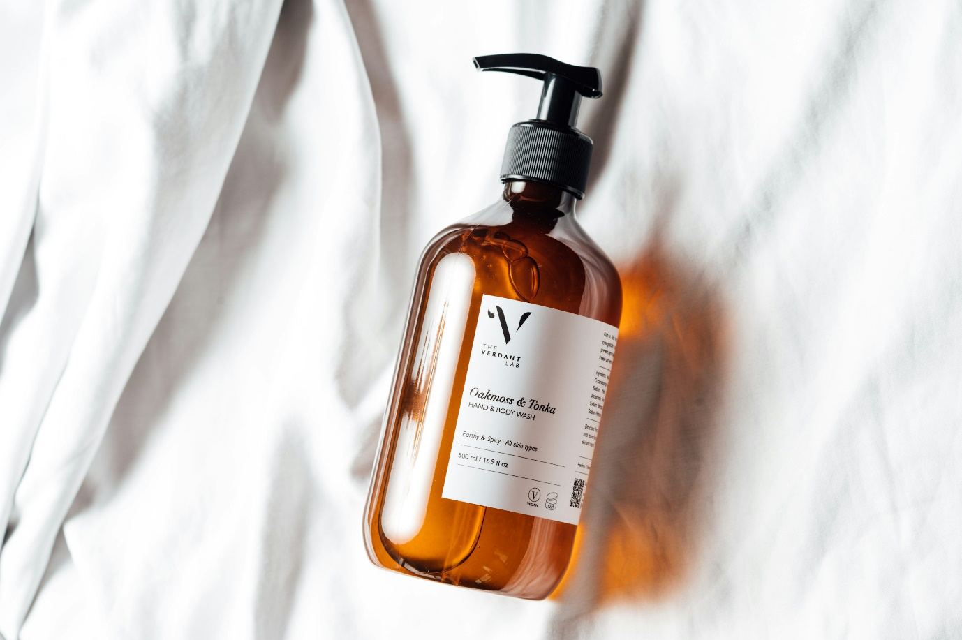 A self-care product in bottle packaging